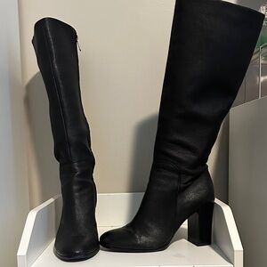 Kenneth Cole size 10 Women's Justin Block-Heel Tall Knee High Boots